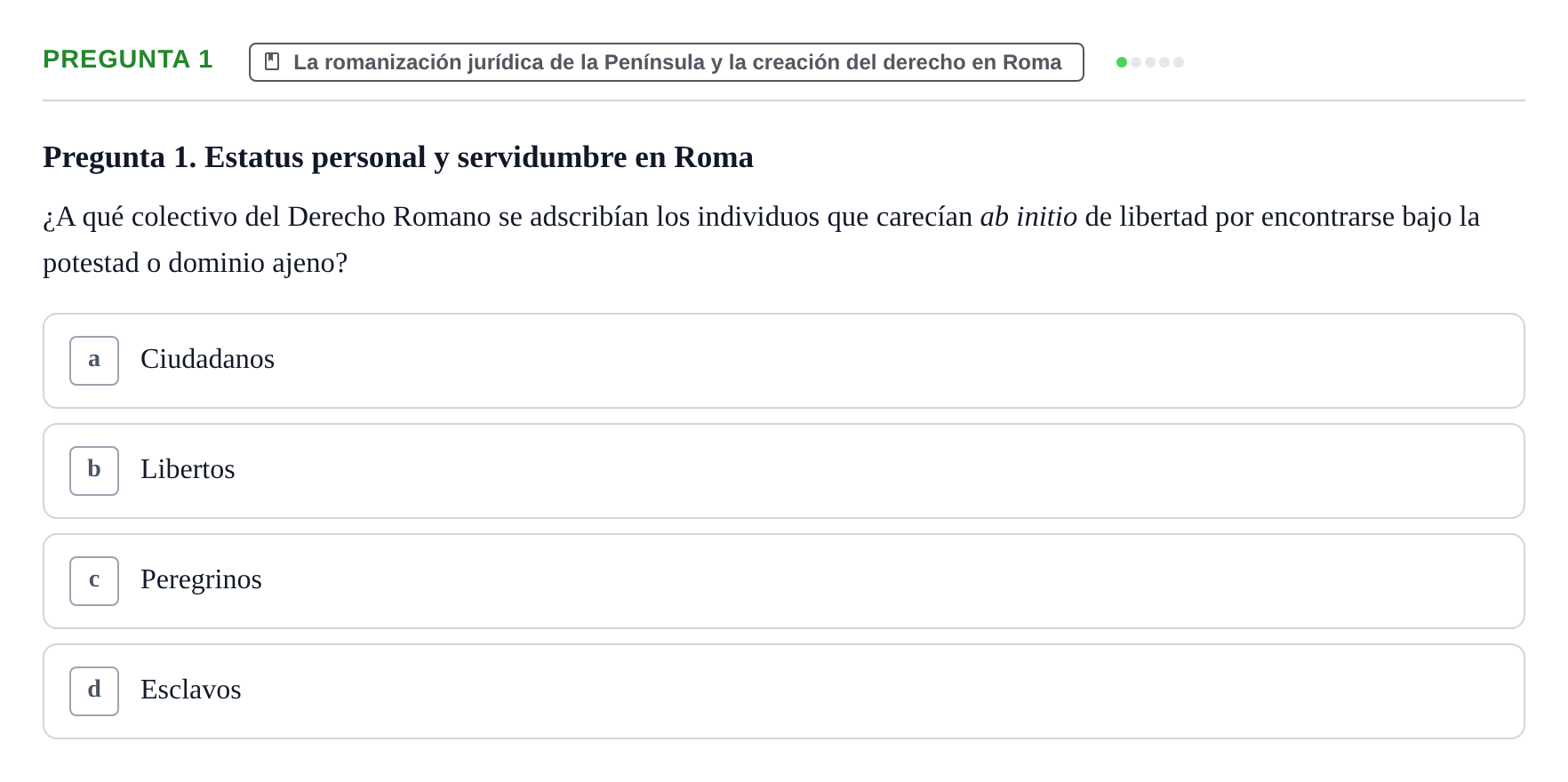 Enunciado: Pregunta 1
