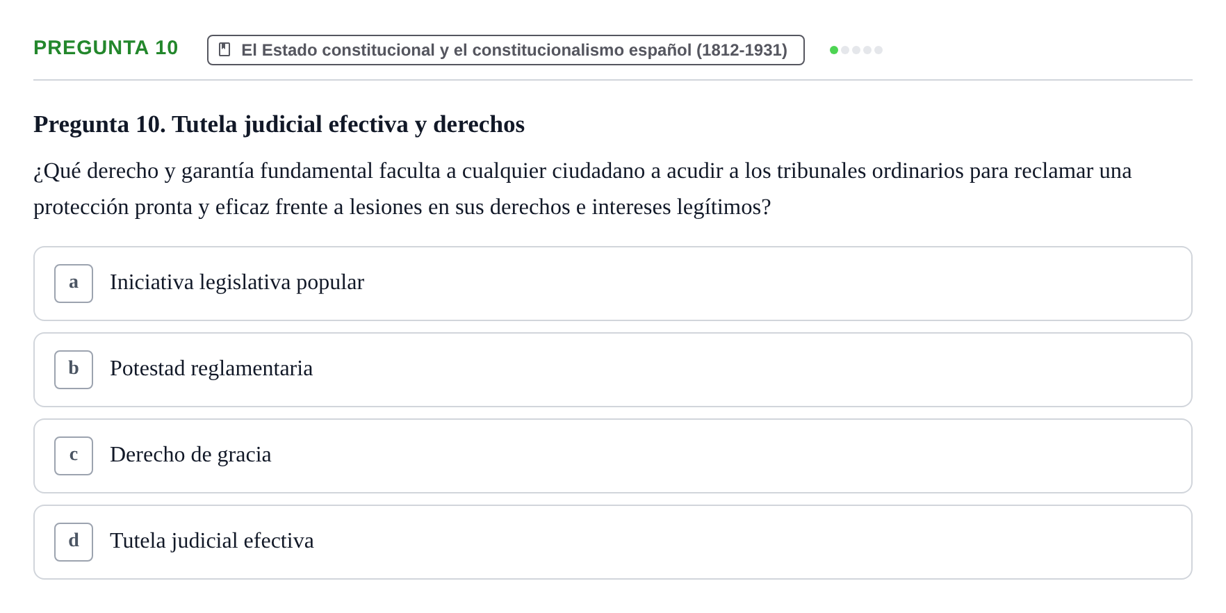 Enunciado: Pregunta 10
