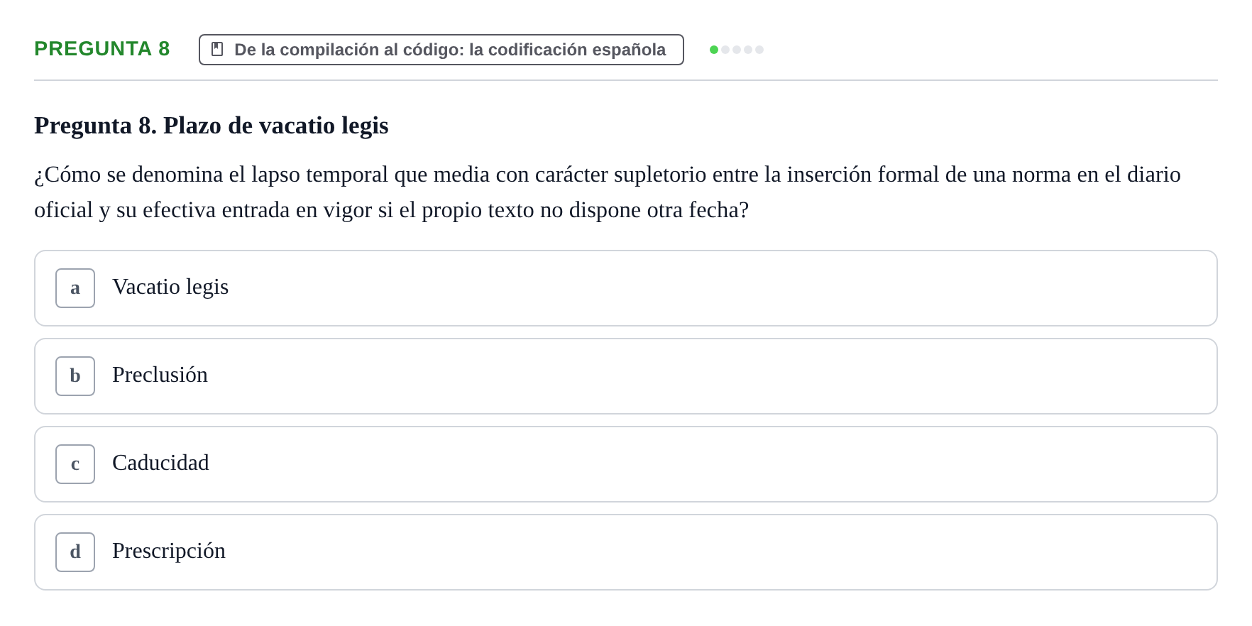 Enunciado: Pregunta 8