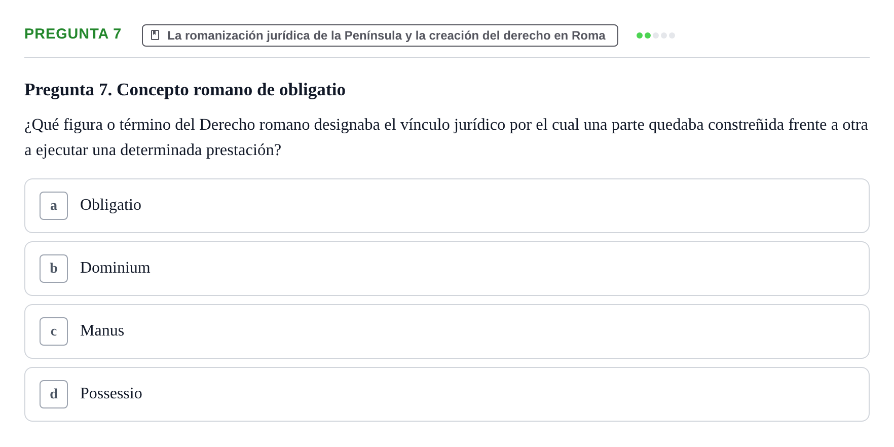 Enunciado: Pregunta 7
