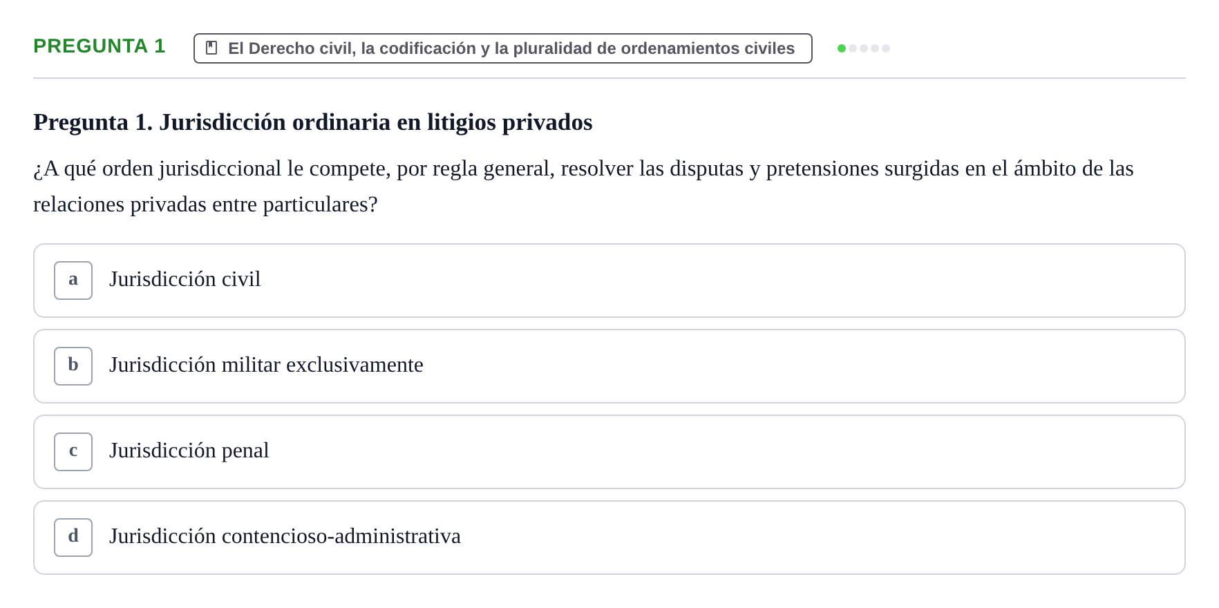 Enunciado: Pregunta 1