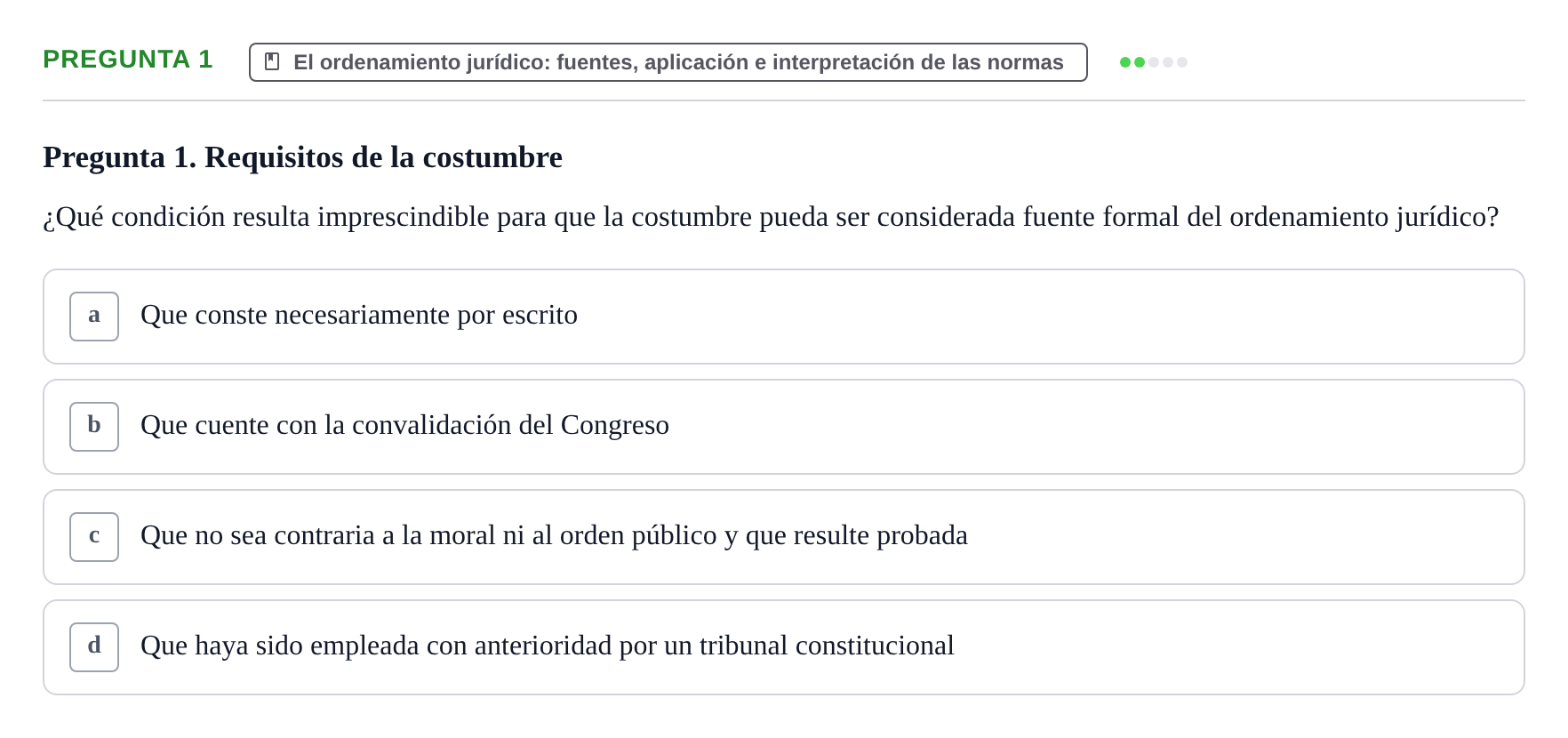 Enunciado: Pregunta 1