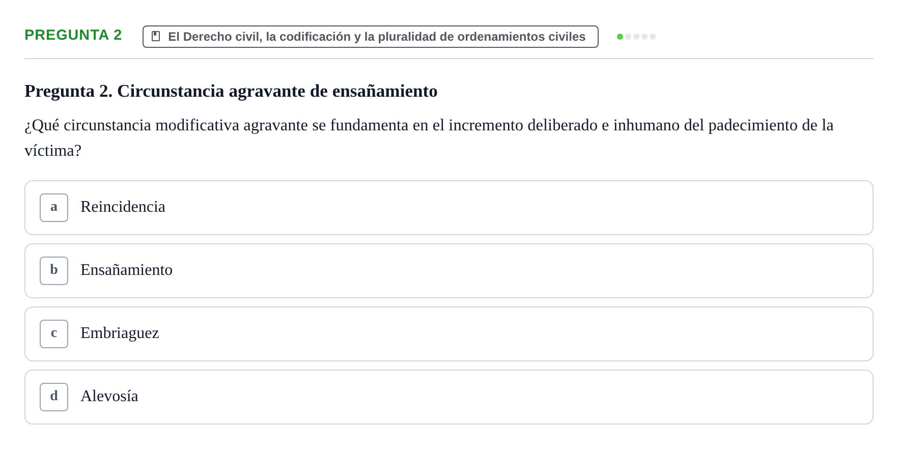 Enunciado: Pregunta 2