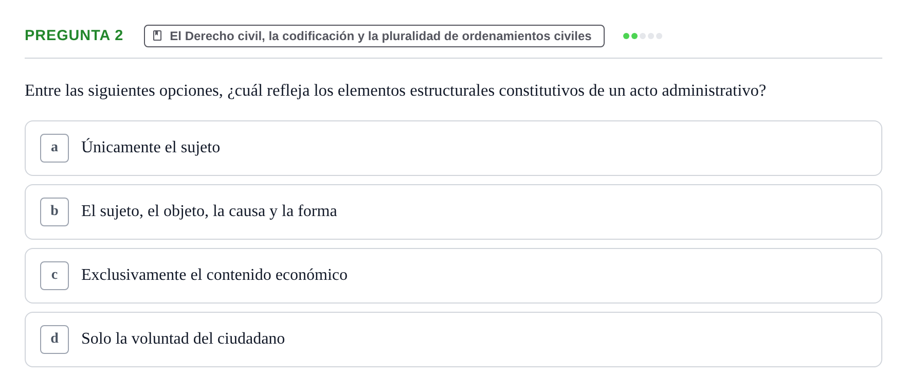 Enunciado: Pregunta 2
