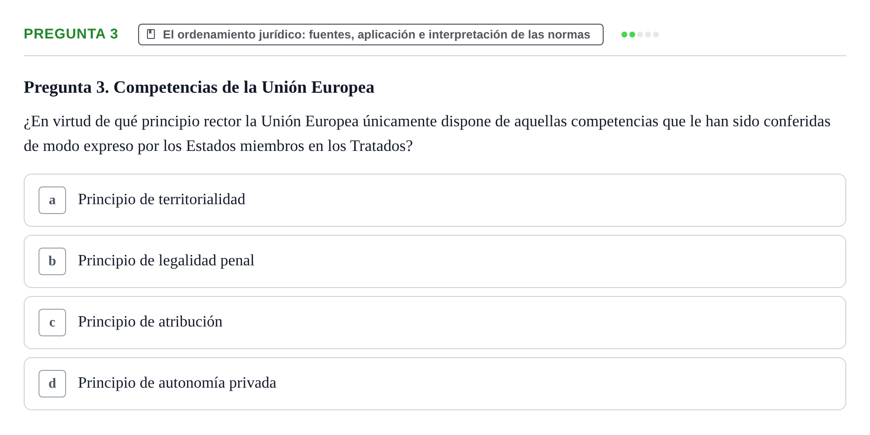 Enunciado: Pregunta 3