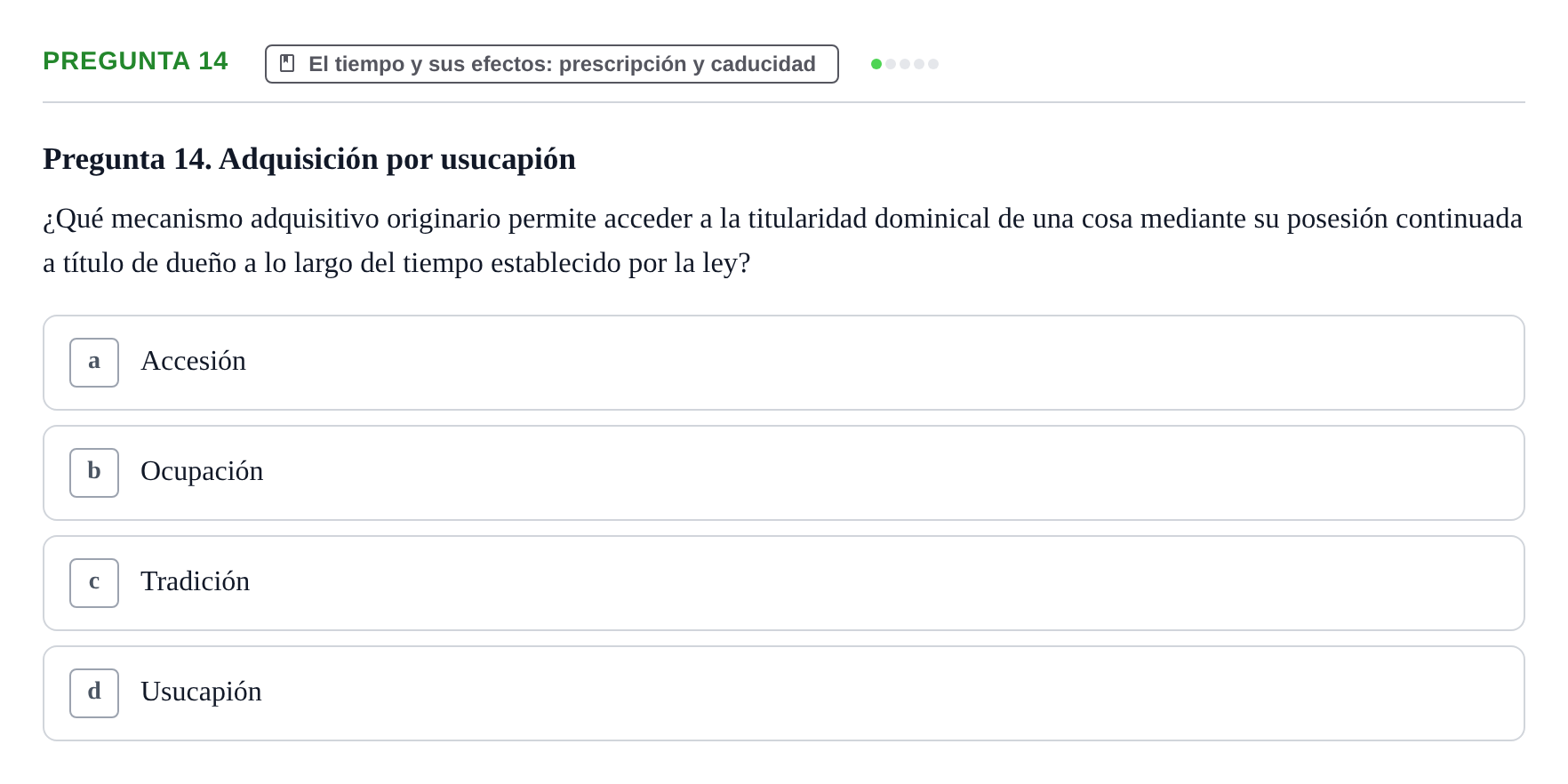 Enunciado: Pregunta 14