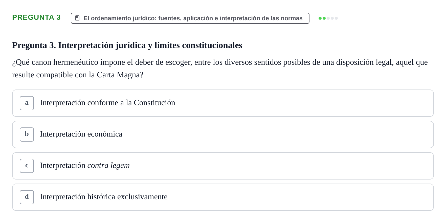 Enunciado: Pregunta 3