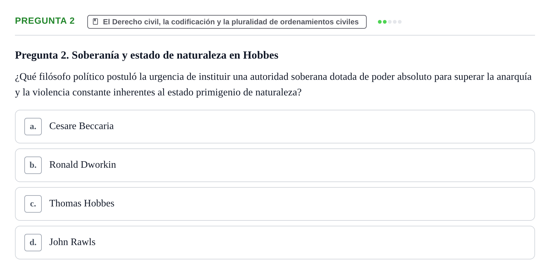 Enunciado: Pregunta 2
