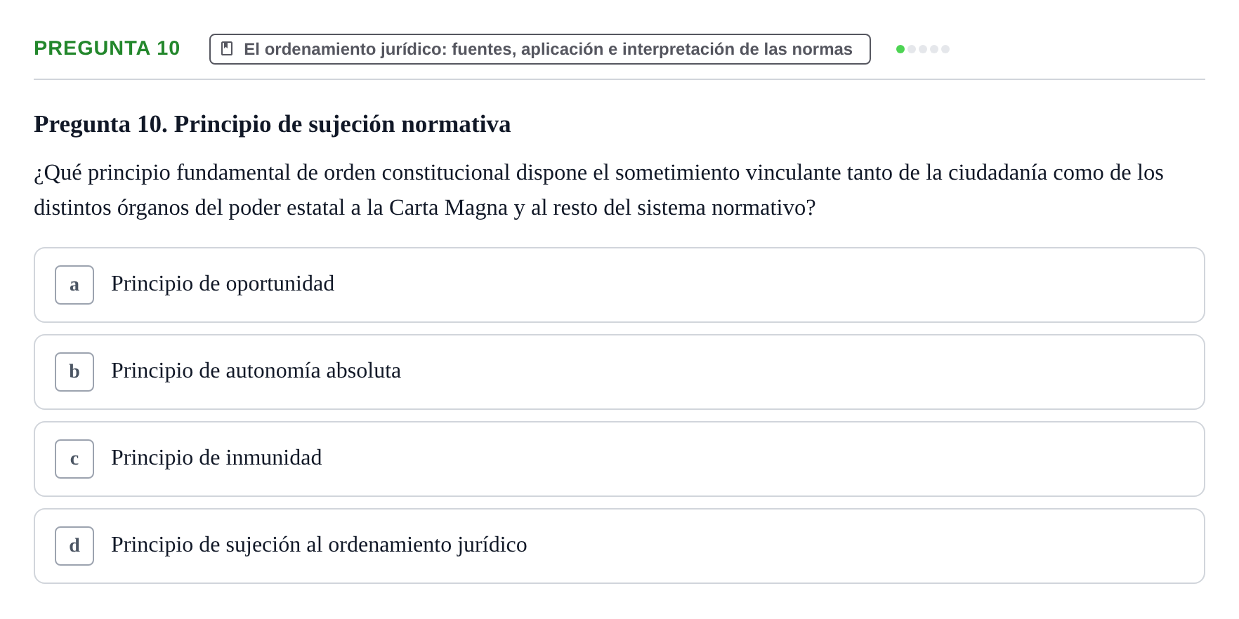 Enunciado: Pregunta 10