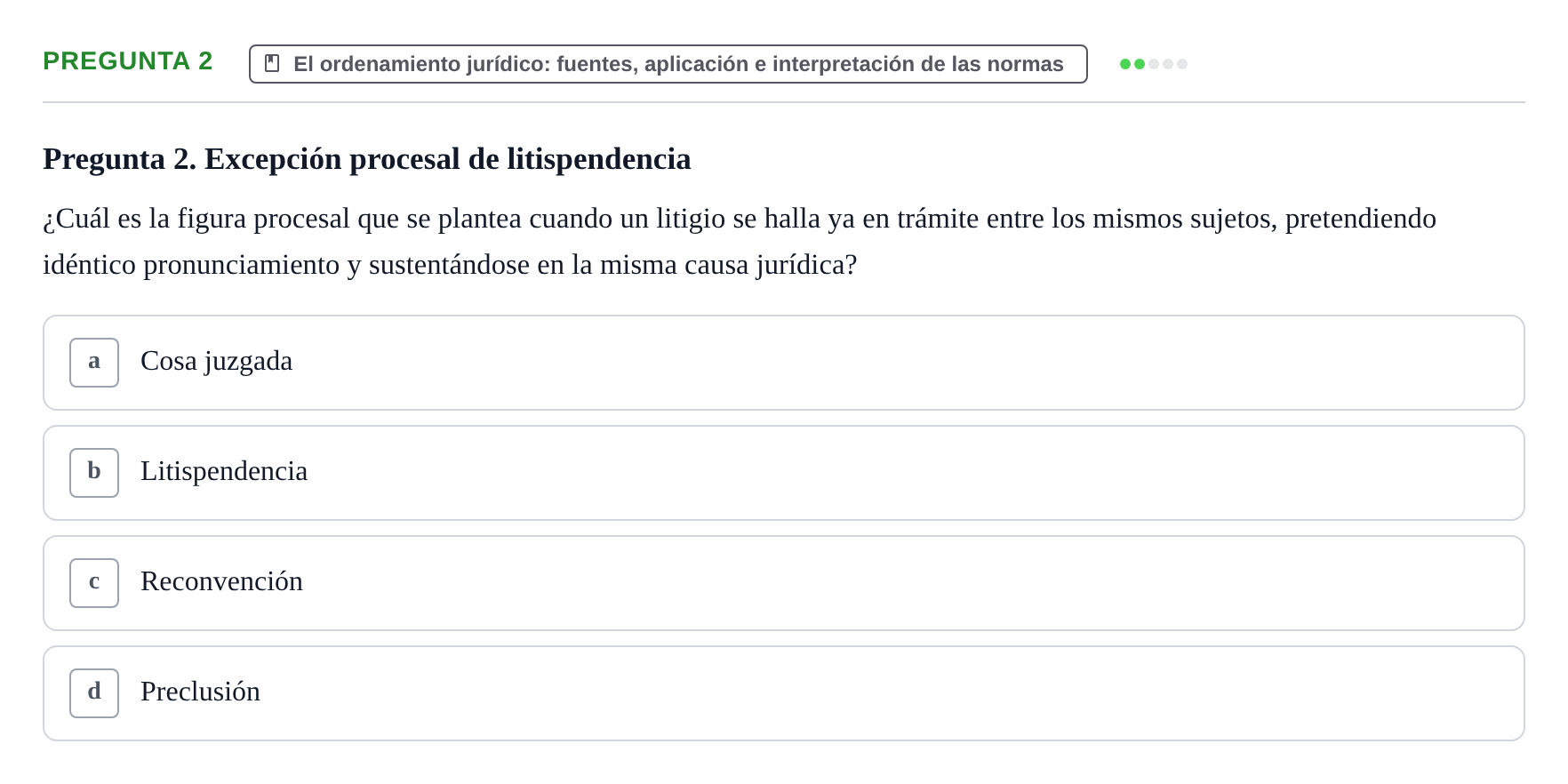 Enunciado: Pregunta 2
