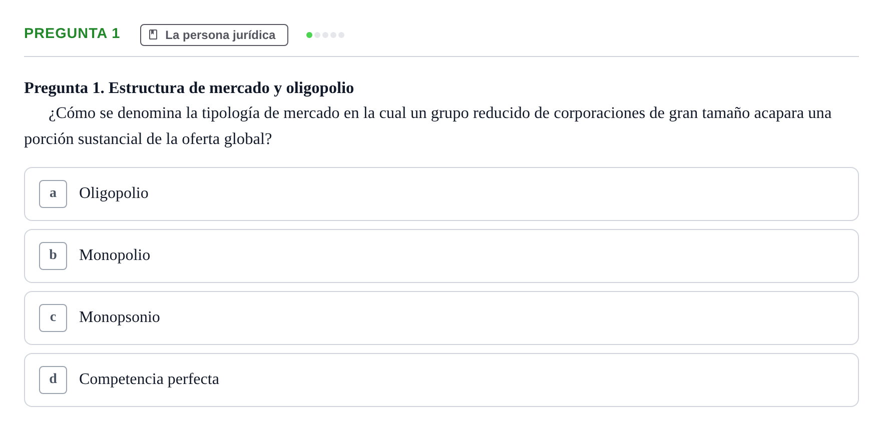 Enunciado: Pregunta 1