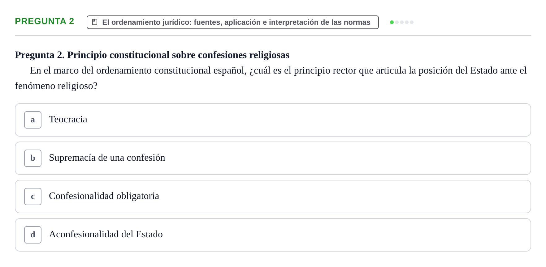 Enunciado: Pregunta 2