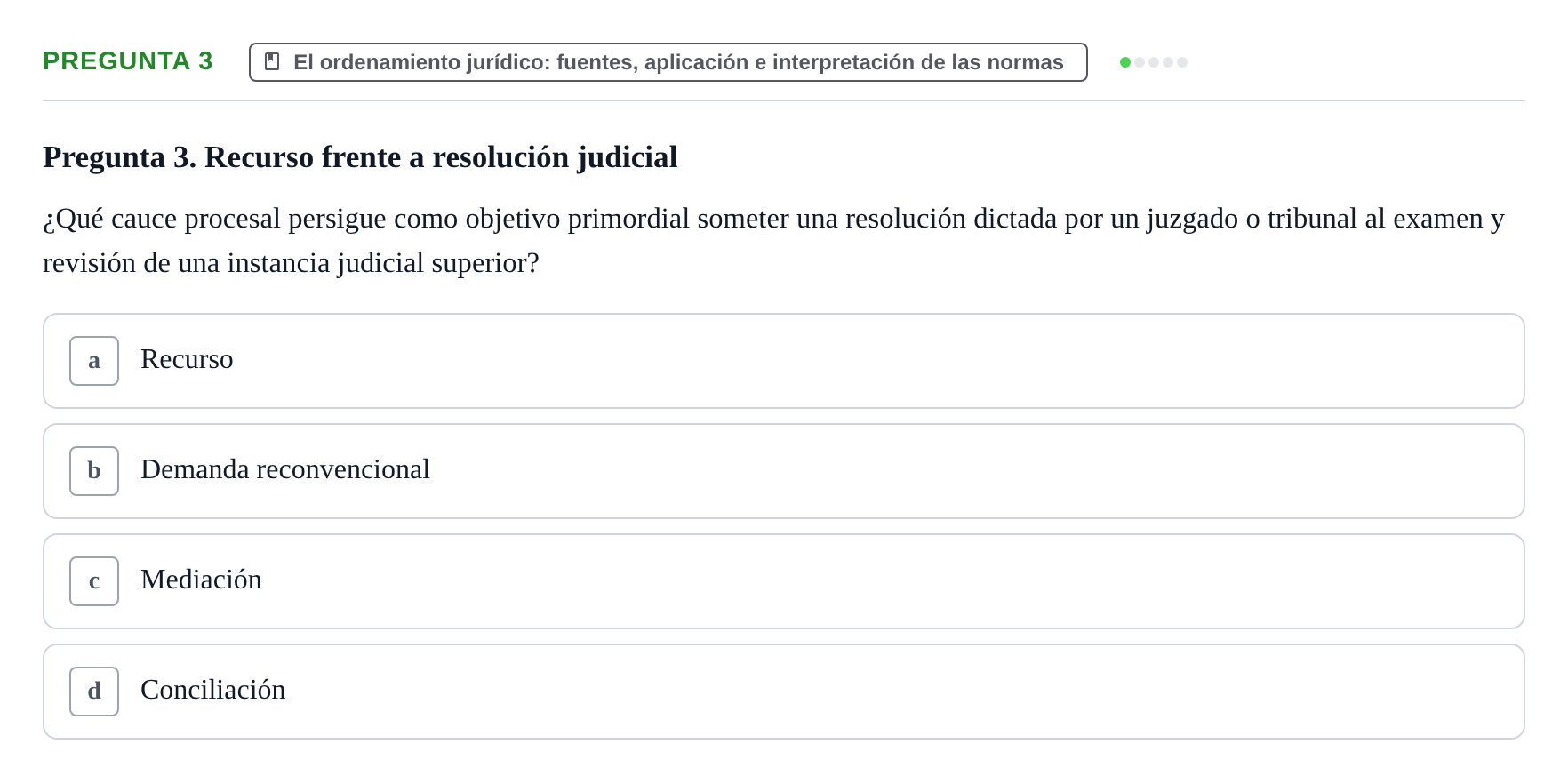 Enunciado: Pregunta 3