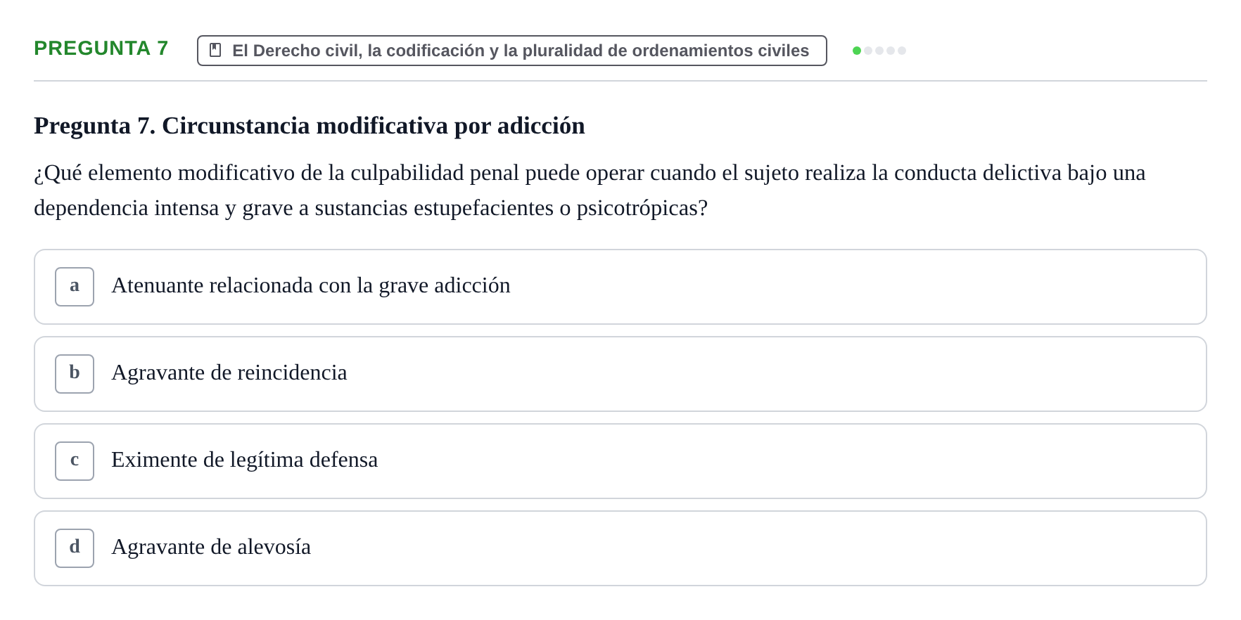 Enunciado: Pregunta 7