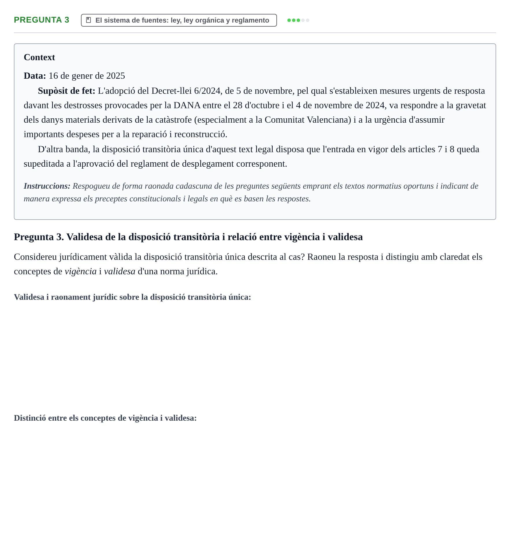Enunciado: Pregunta 3 · Principios e Instituciones Constitucionales UB 2025
