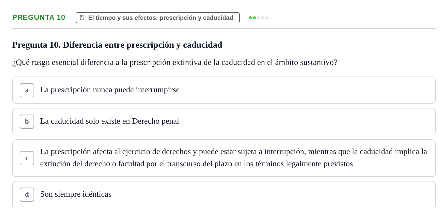 Enunciado: Pregunta 10