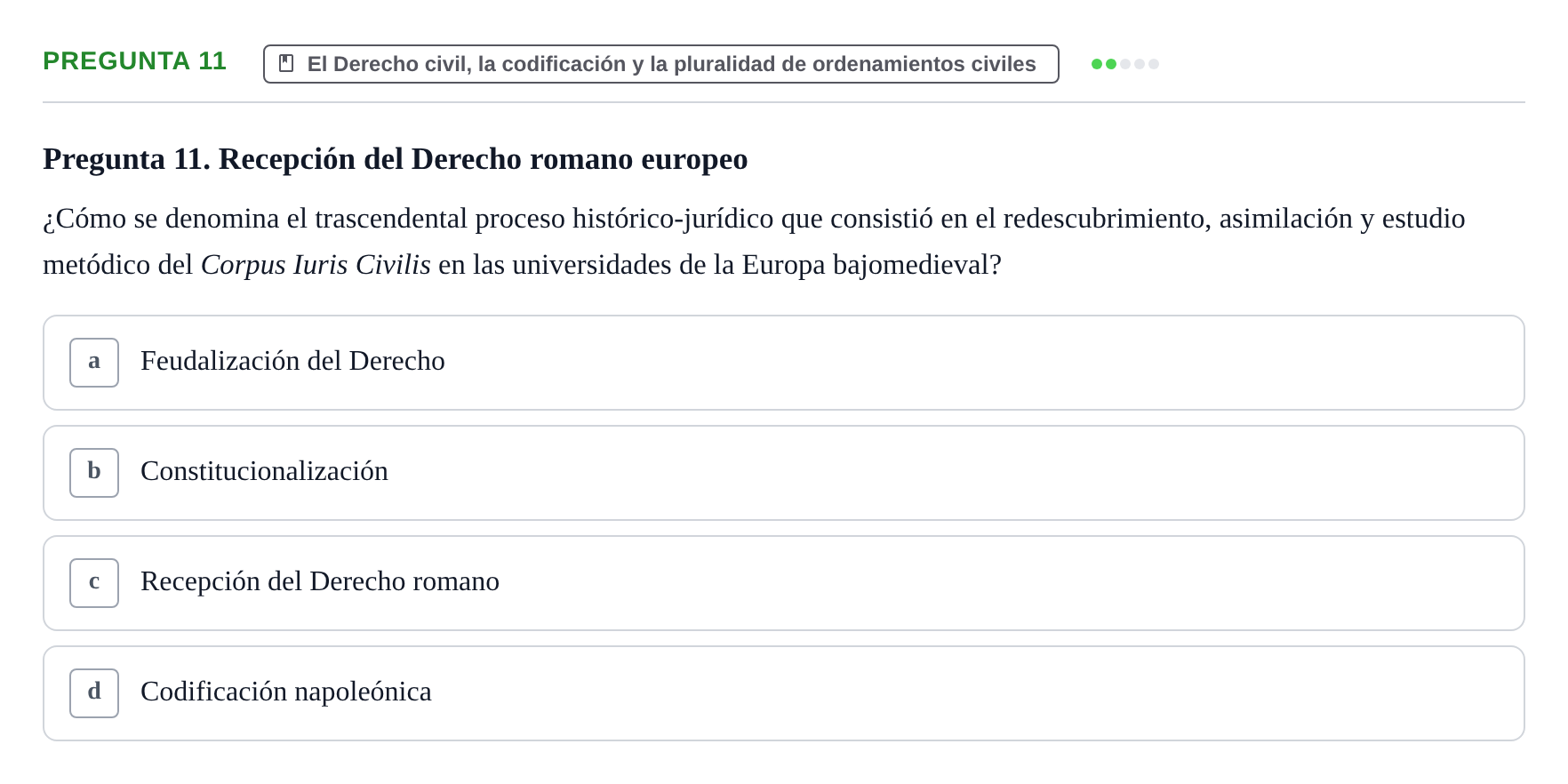 Enunciado: Pregunta 11
