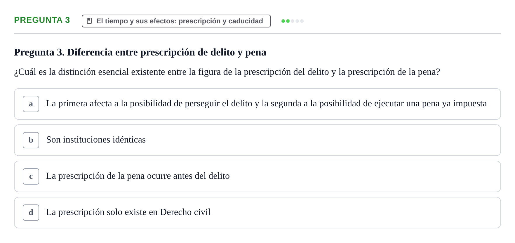 Enunciado: Pregunta 3
