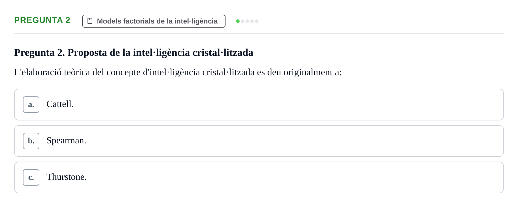 Enunciado: Pregunta 2 · Diferencies Individuals UB 2022