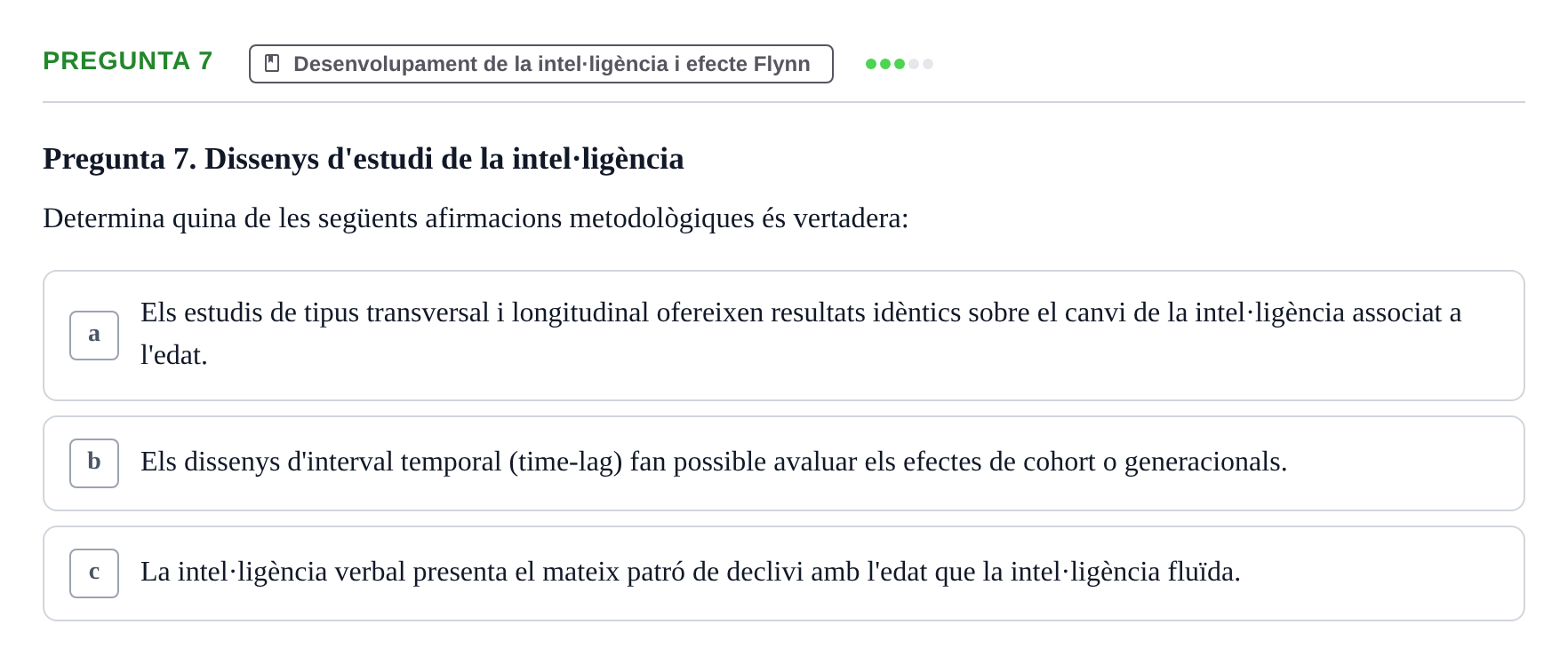 Enunciado: Pregunta 7 · Diferencies Individuals UB 2022