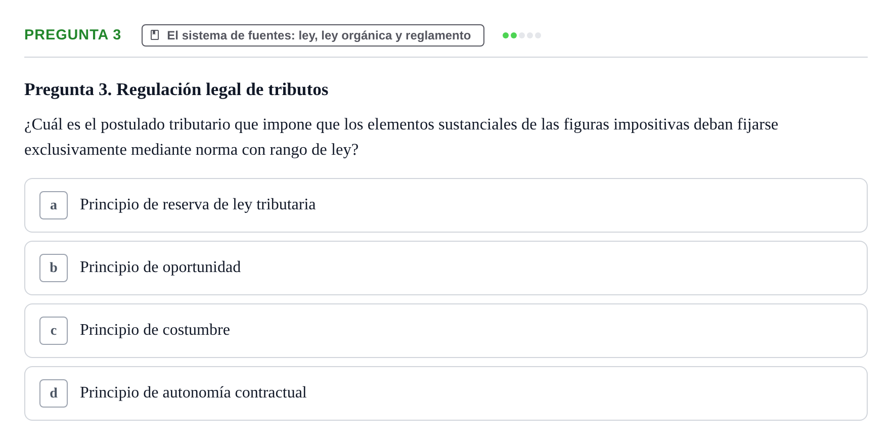 Enunciado: Pregunta 3
