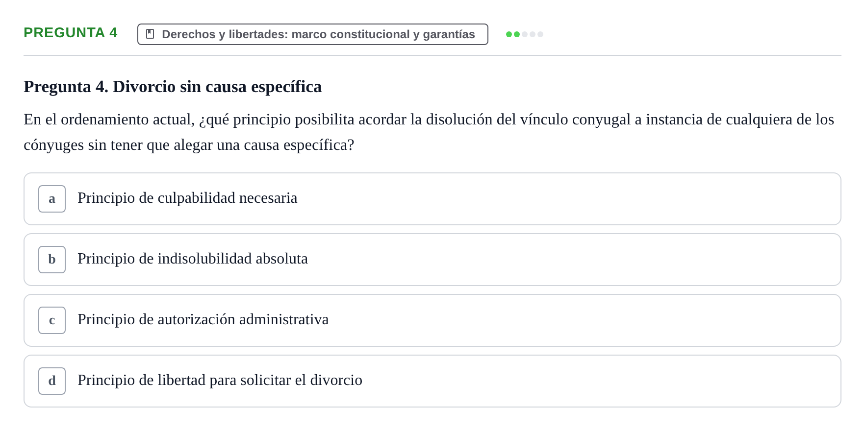 Enunciado: Pregunta 4