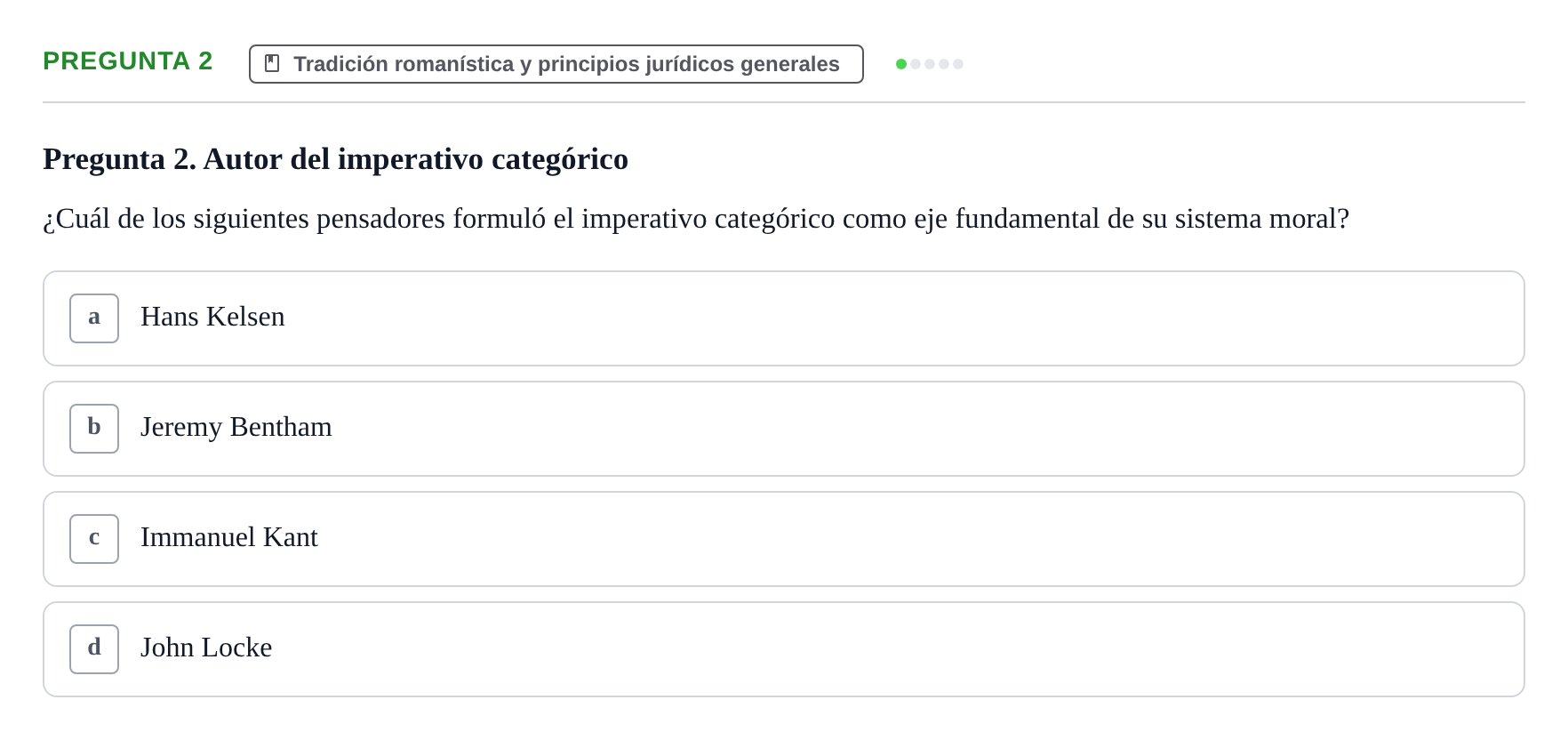 Enunciado: Pregunta 2