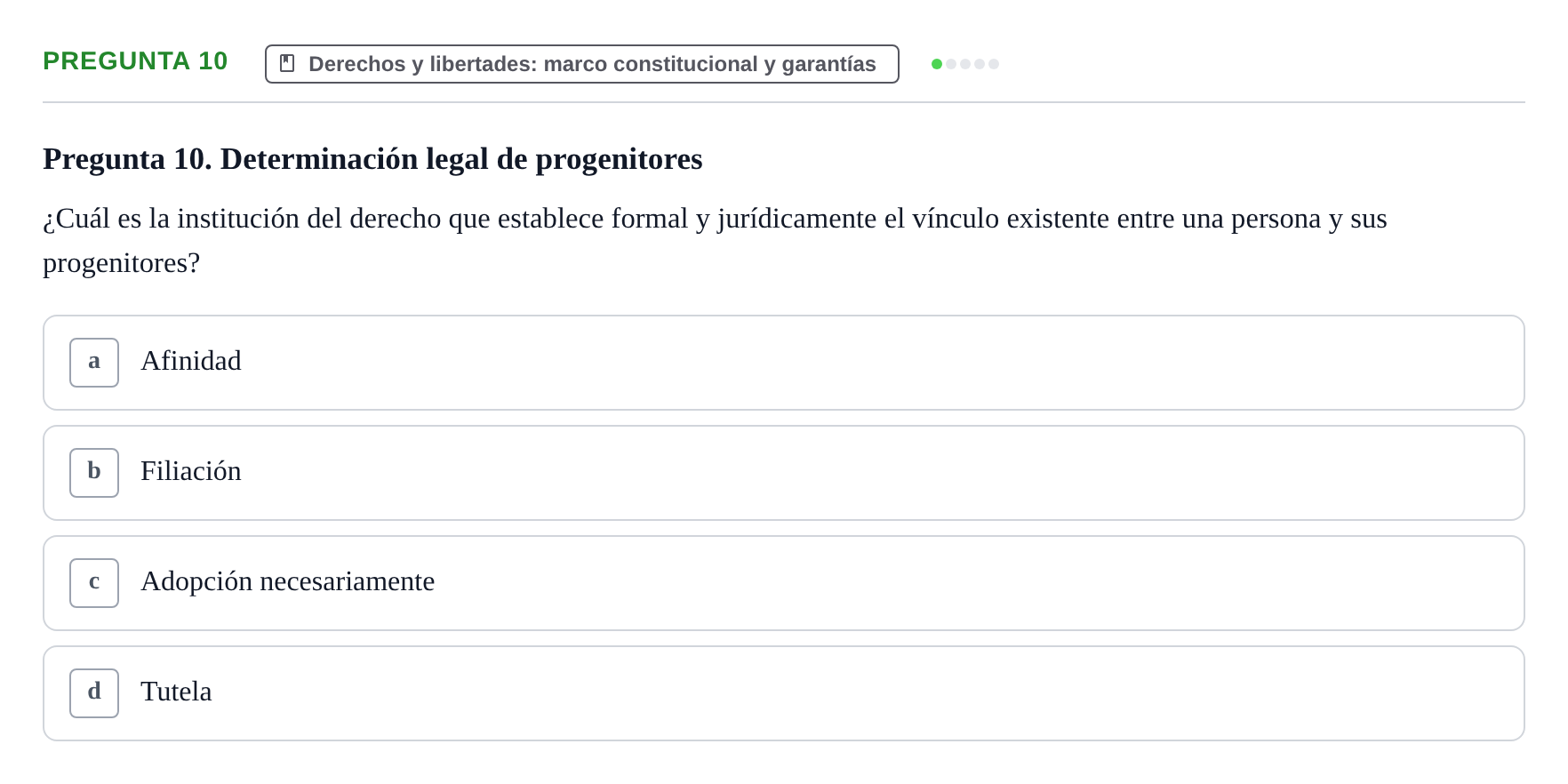 Enunciado: Pregunta 10