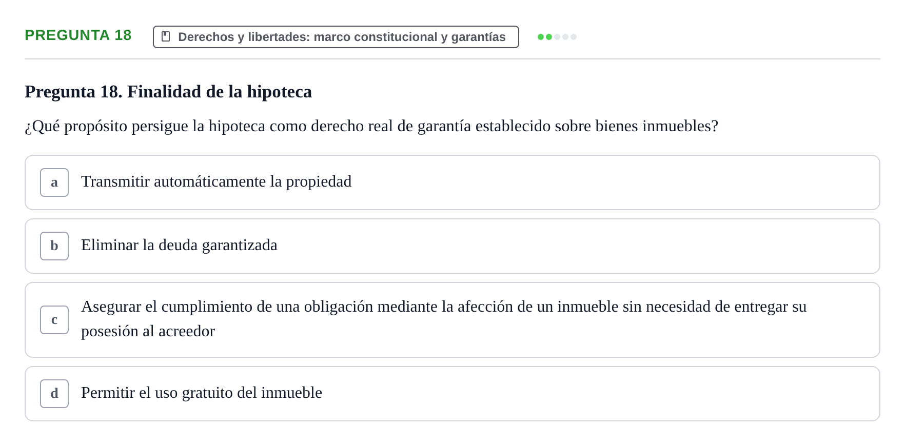 Enunciado: Pregunta 18