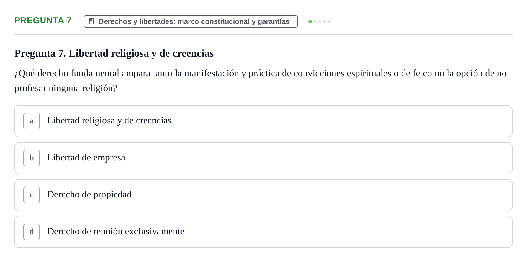 Enunciado: Pregunta 7