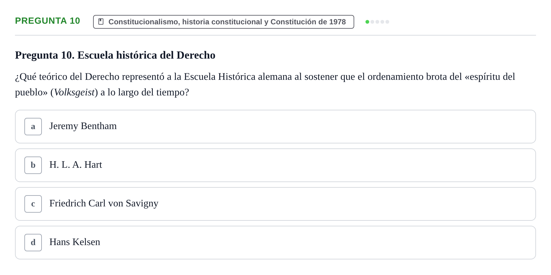 Enunciado: Pregunta 10