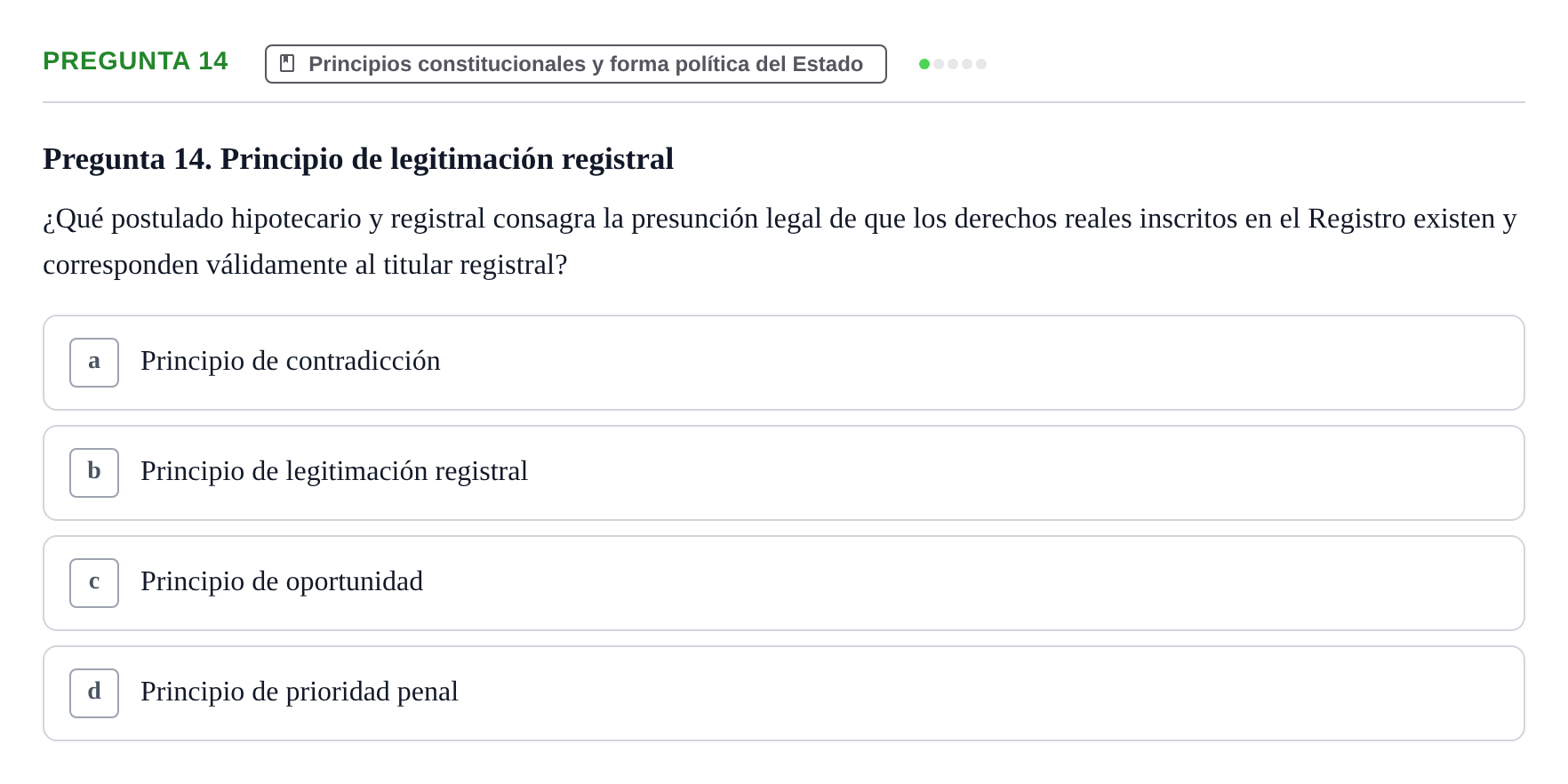 Enunciado: Pregunta 14