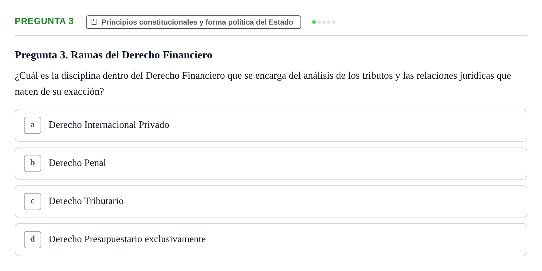 Enunciado: Pregunta 3