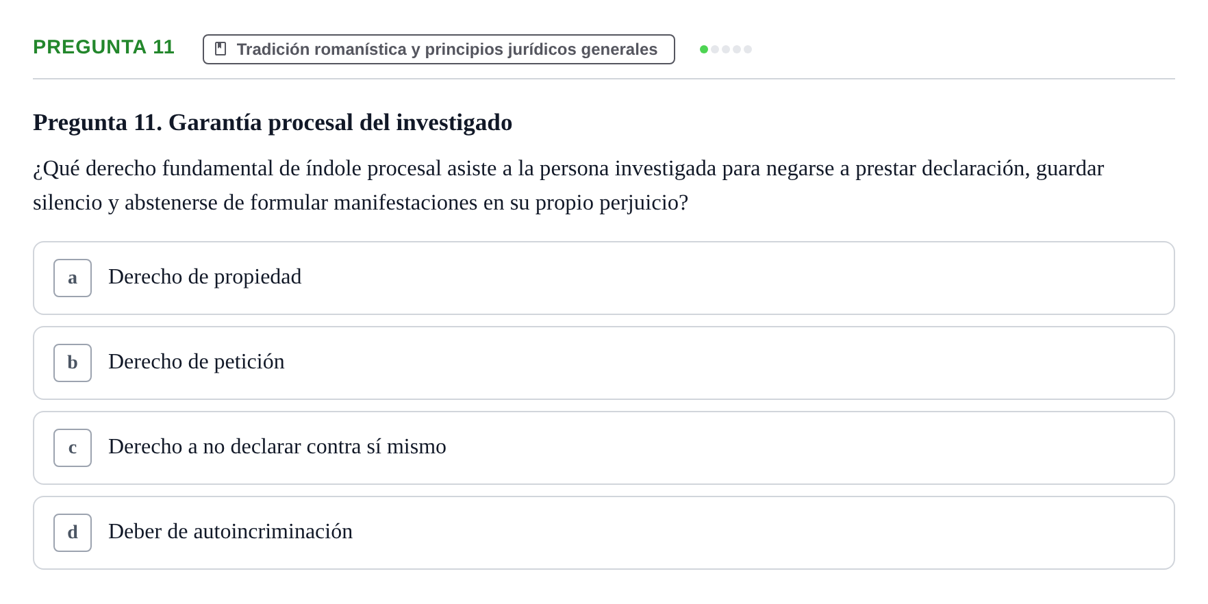 Enunciado: Pregunta 11