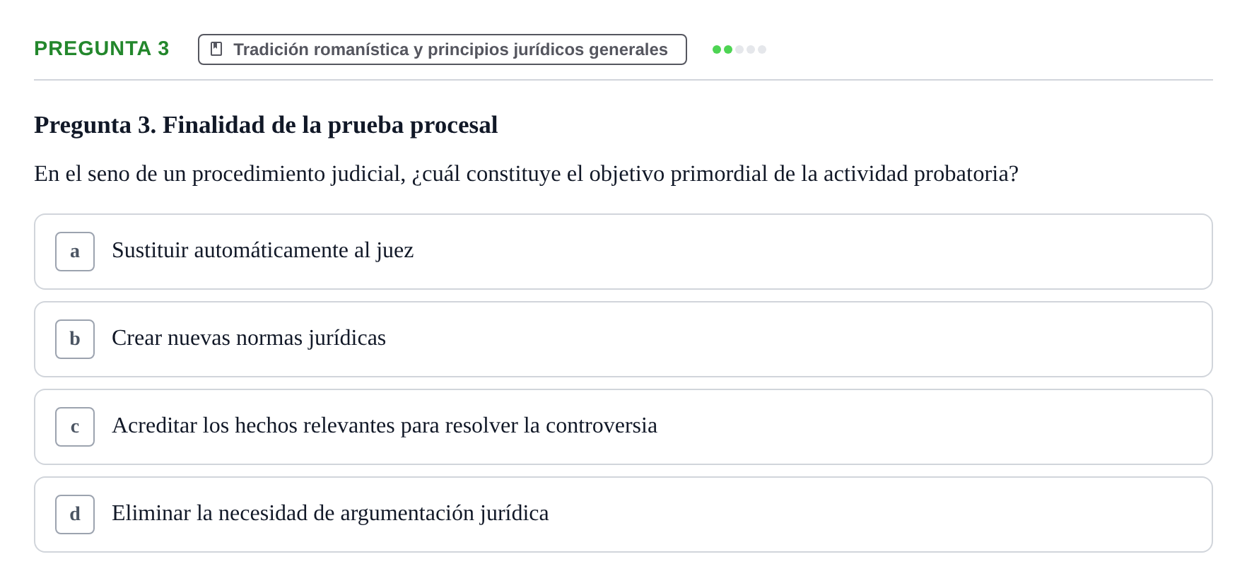 Enunciado: Pregunta 3