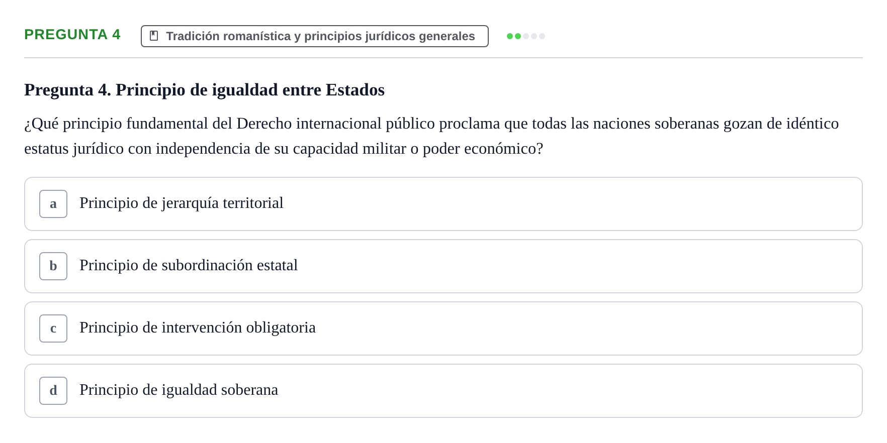 Enunciado: Pregunta 4