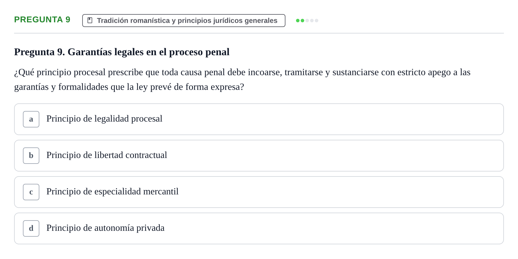 Enunciado: Pregunta 9