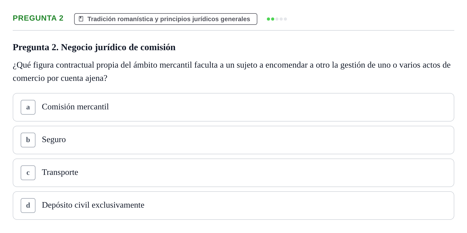 Enunciado: Pregunta 2