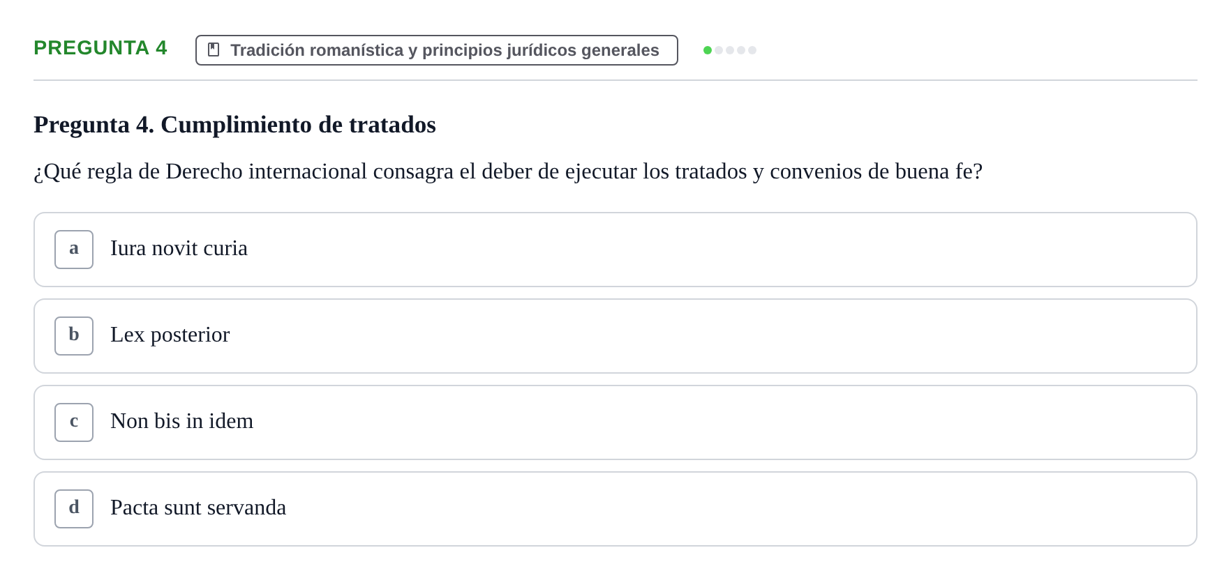 Enunciado: Pregunta 4