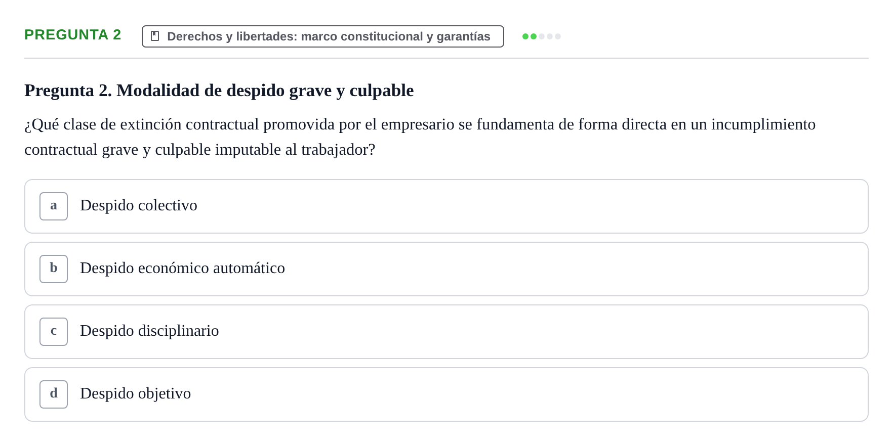 Enunciado: Pregunta 2