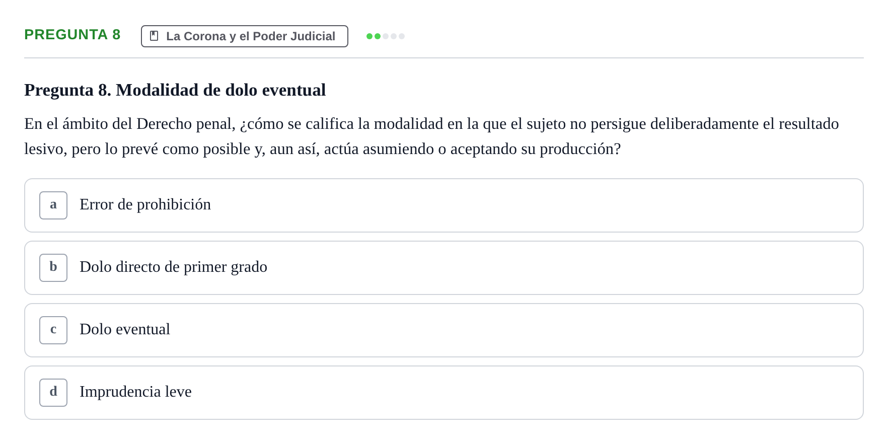Enunciado: Pregunta 8