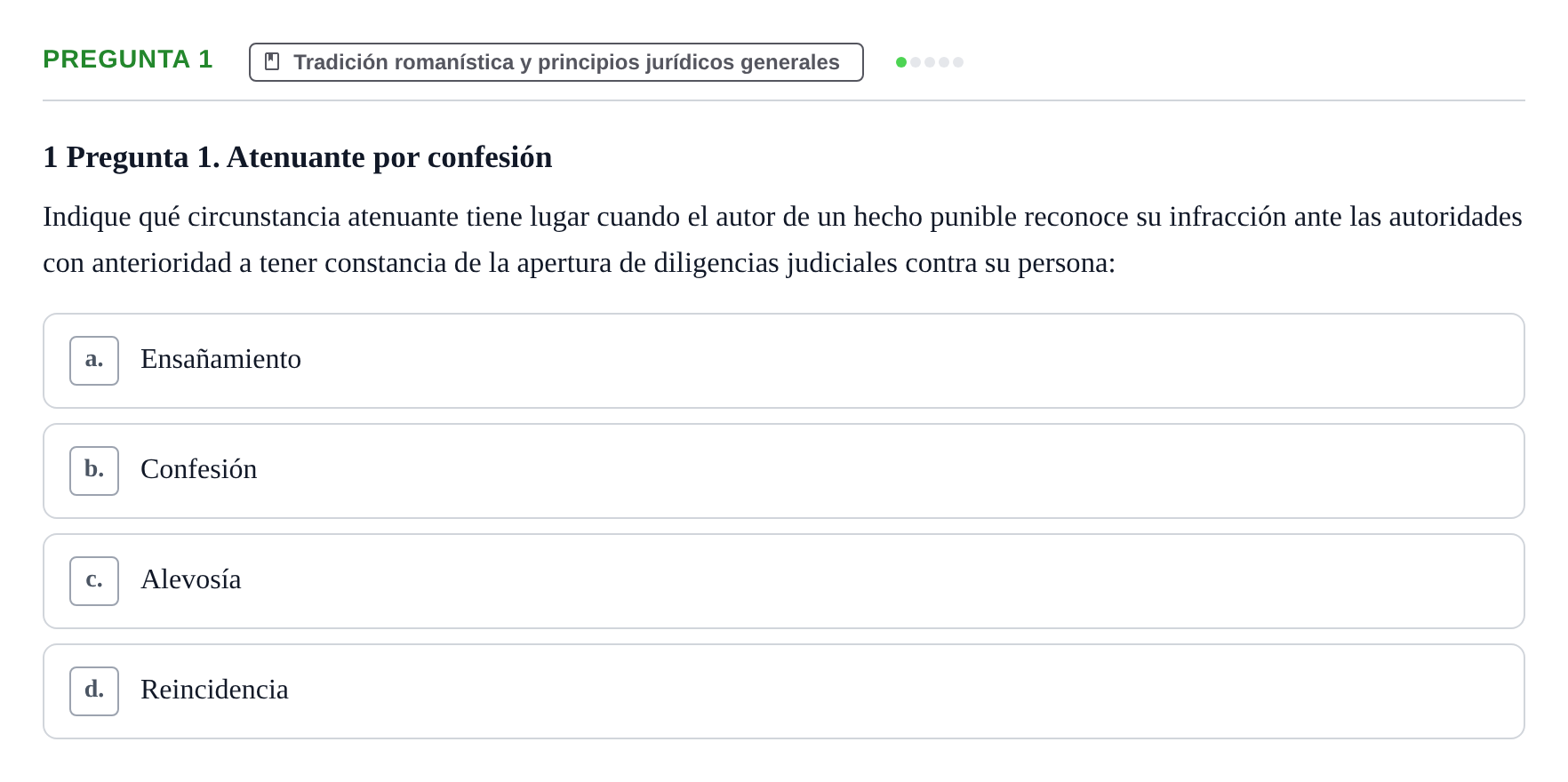 Enunciado: Pregunta 1