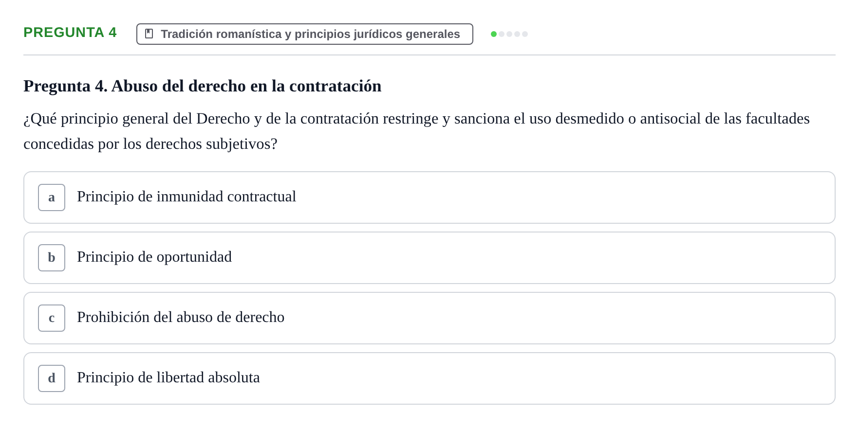 Enunciado: Pregunta 4