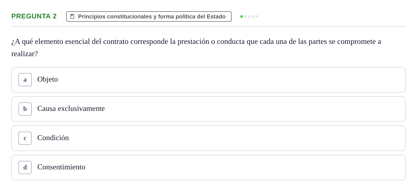 Enunciado: Pregunta 2