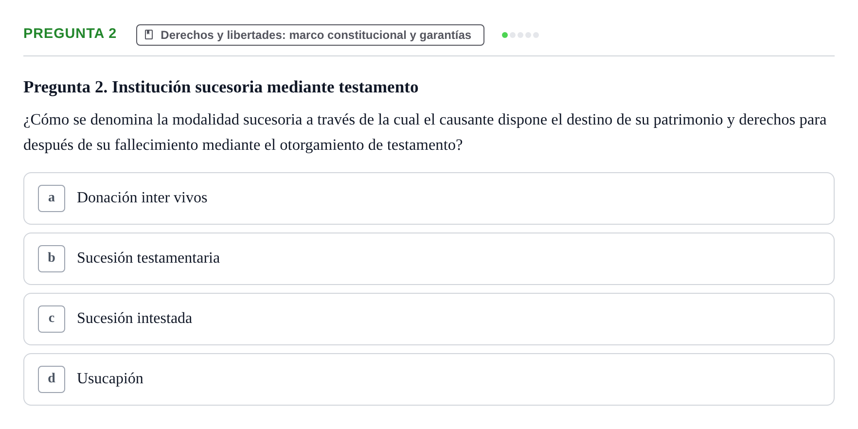 Enunciado: Pregunta 2