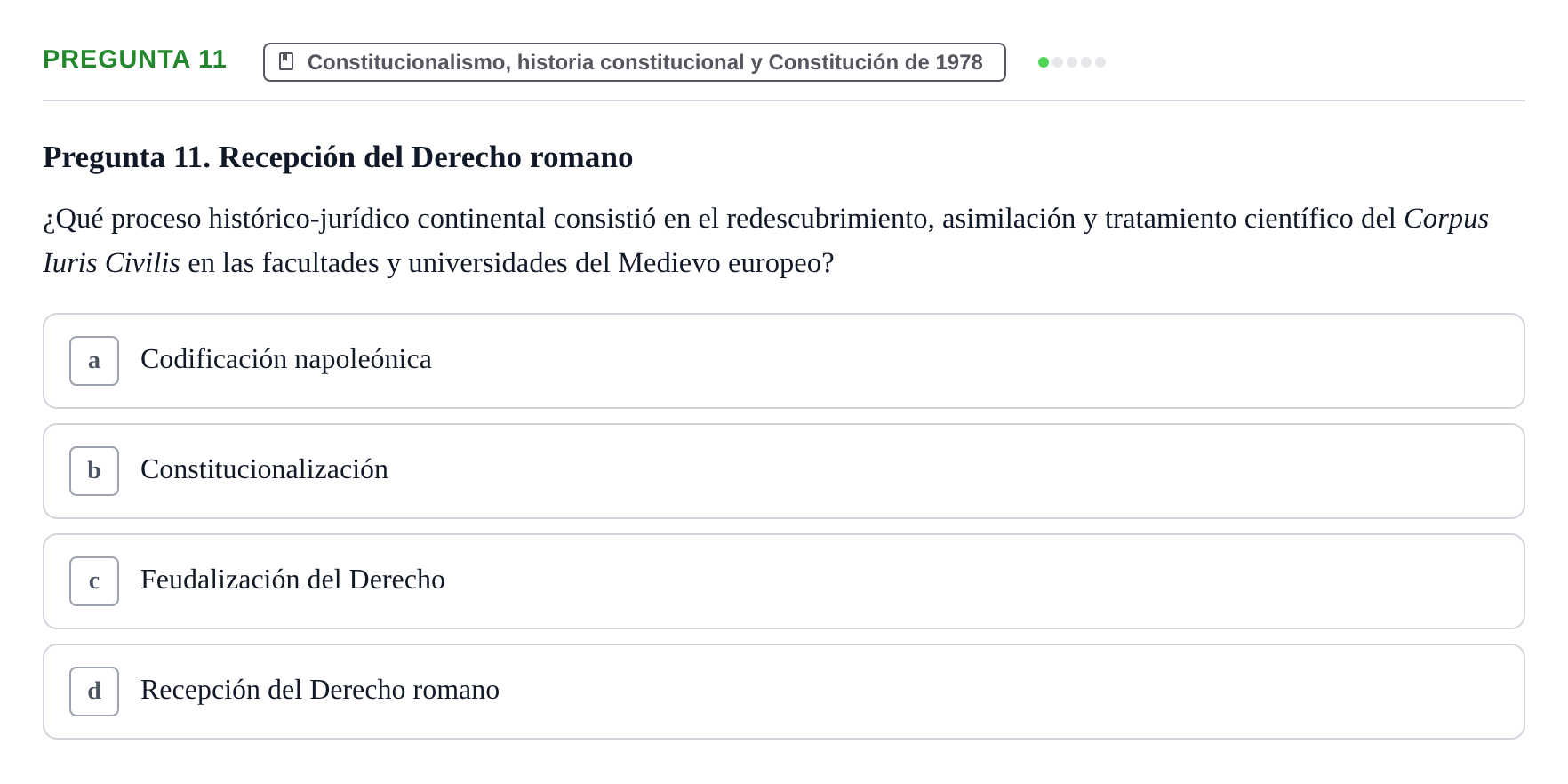Enunciado: Pregunta 11