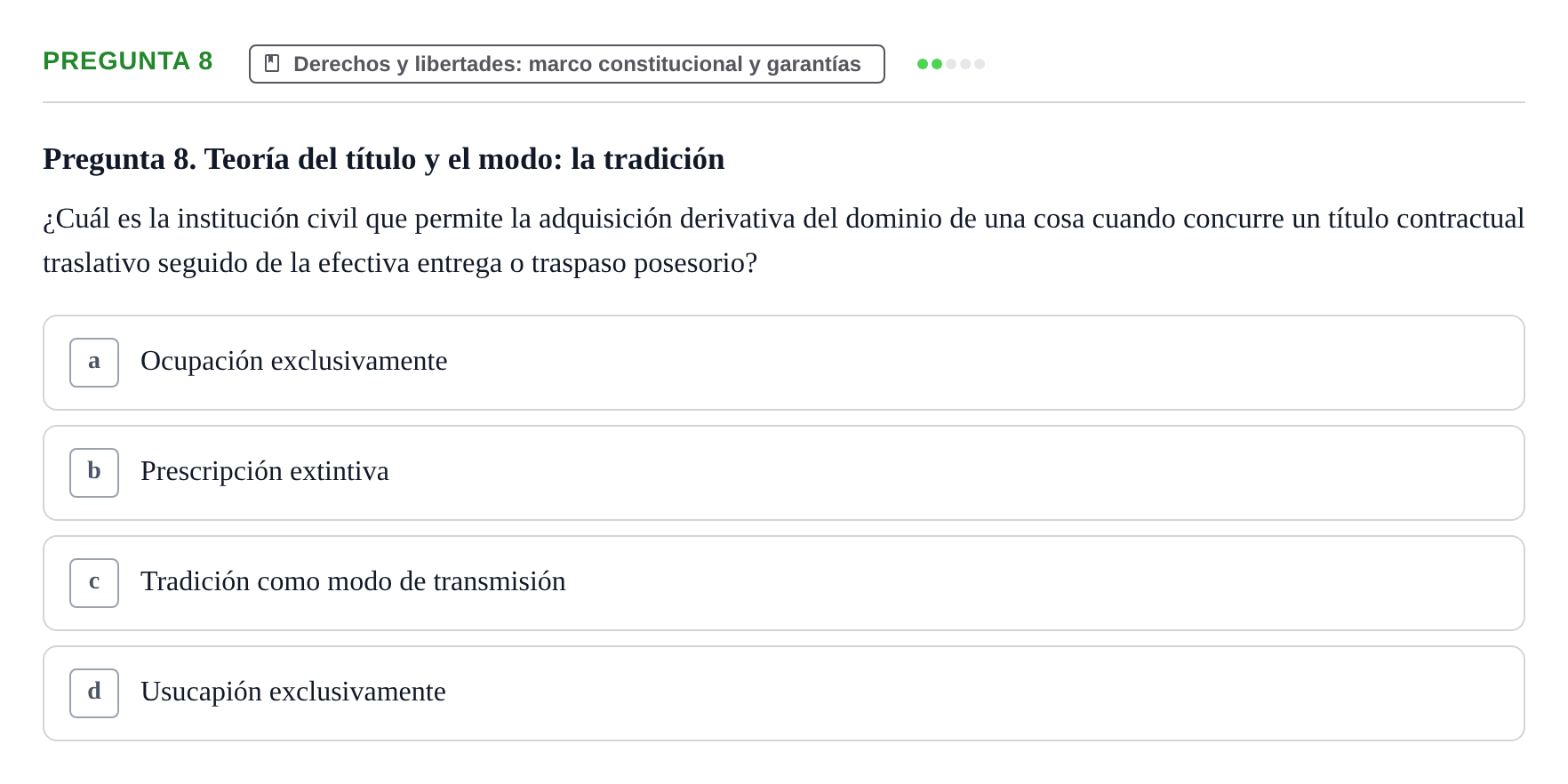 Enunciado: Pregunta 8