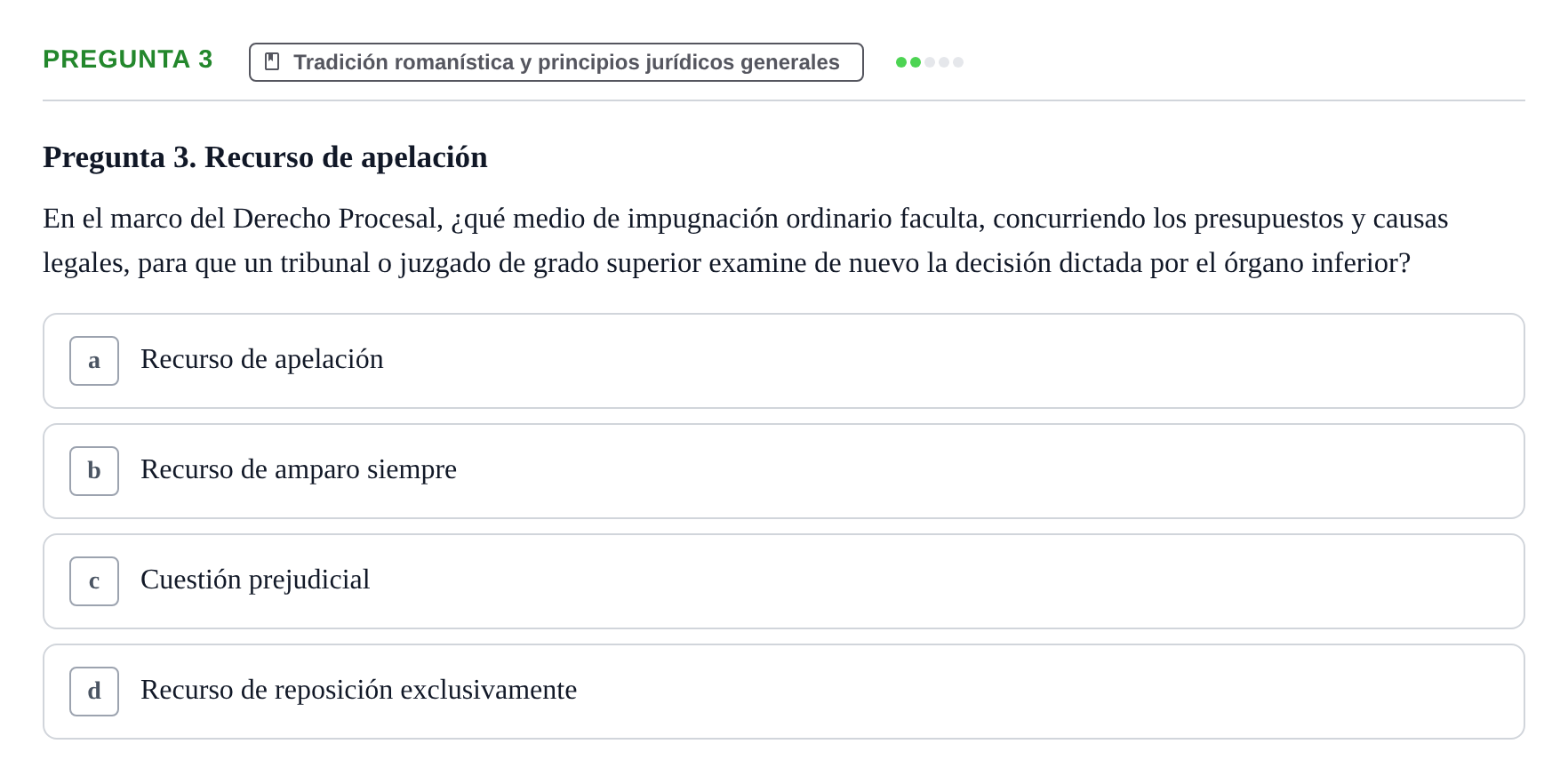 Enunciado: Pregunta 3