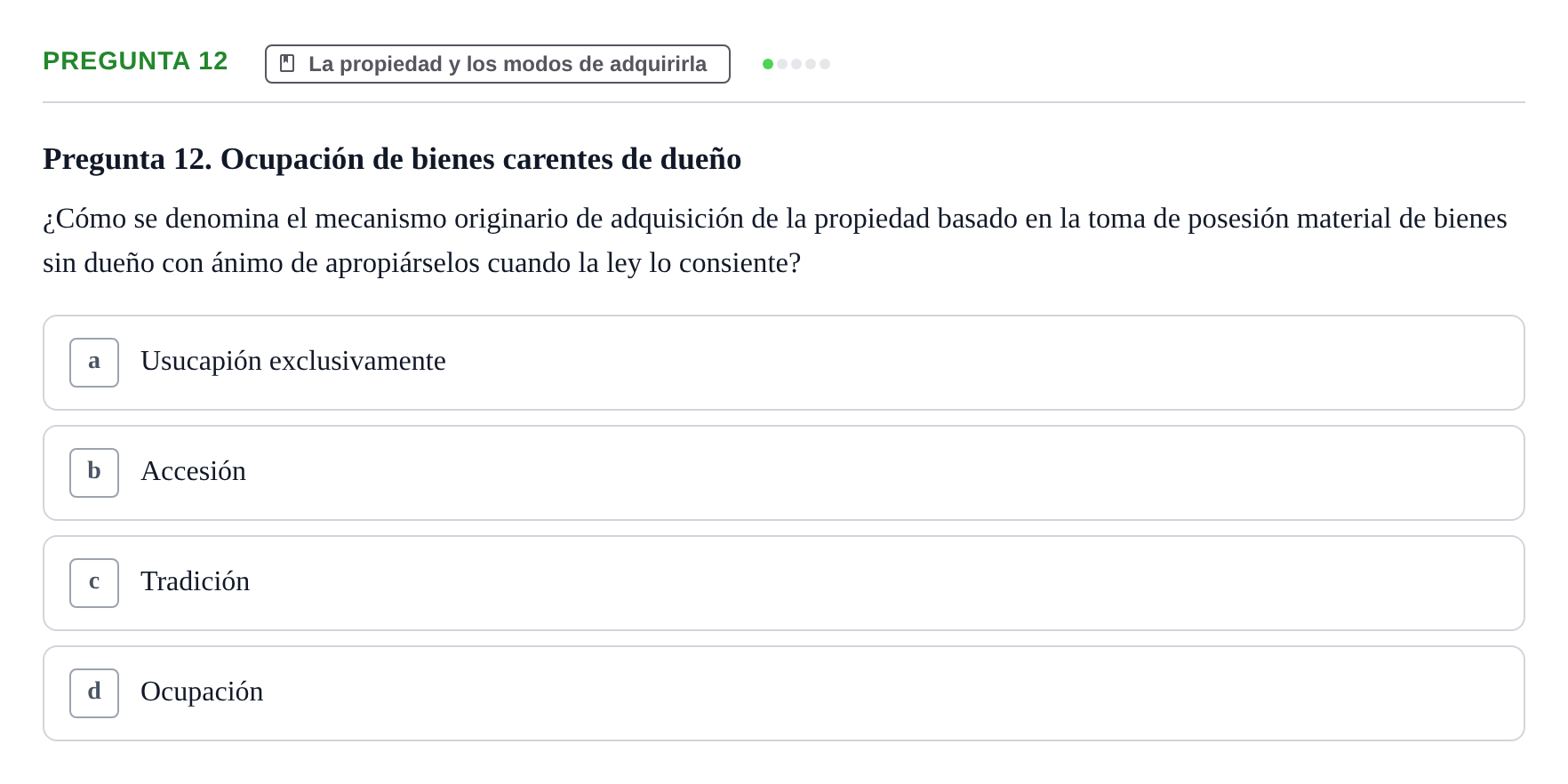 Enunciado: Pregunta 12