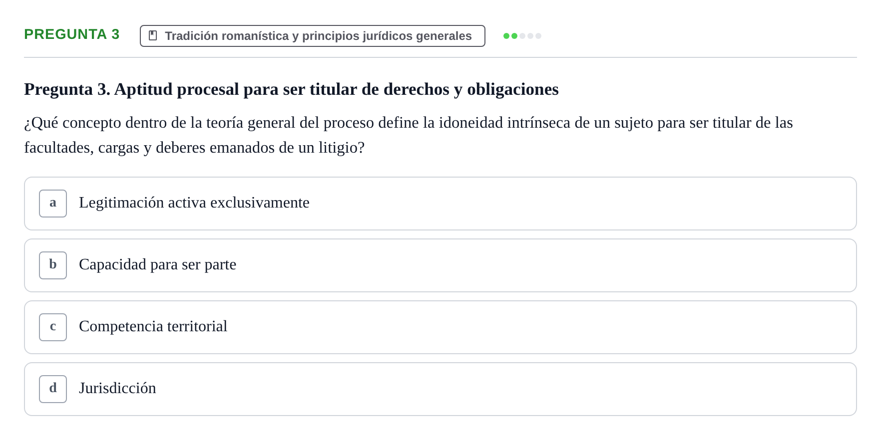 Enunciado: Pregunta 3